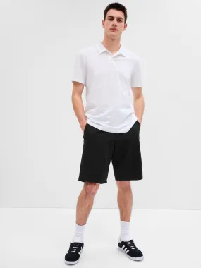 10" Essential Khaki Shorts with Washwell