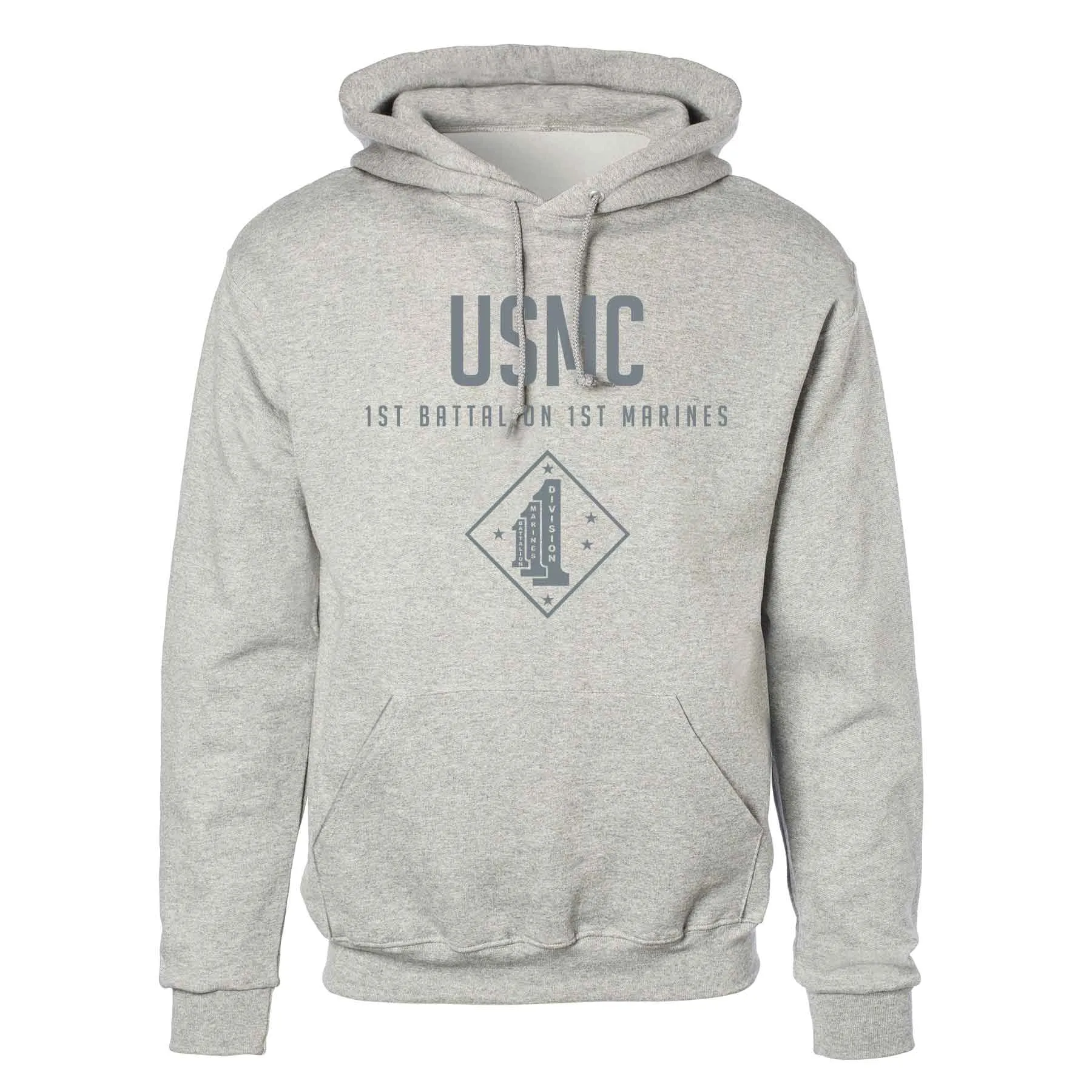 1st Battalion 1st Marines Tonal Hoodie