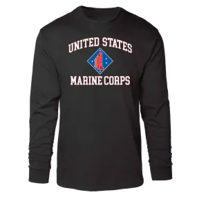 1st Battalion 1st Marines USMC Long Sleeve T-shirt