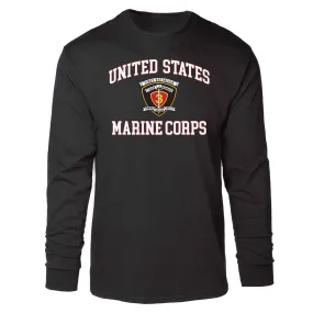 1st Battalion 3rd Marines USMC Long Sleeve T-shirt