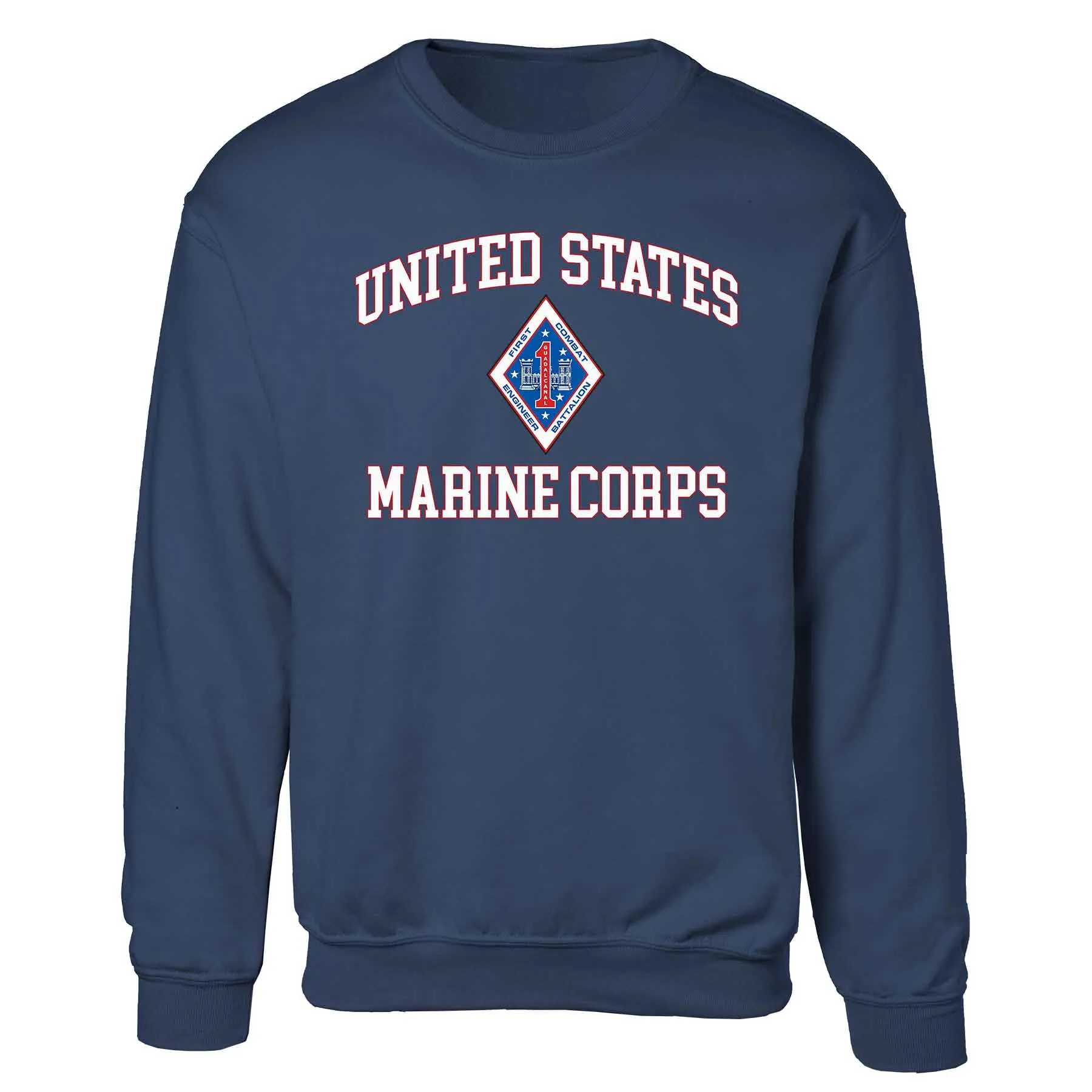 1st Combat Engineer Battalion USMC Sweatshirt