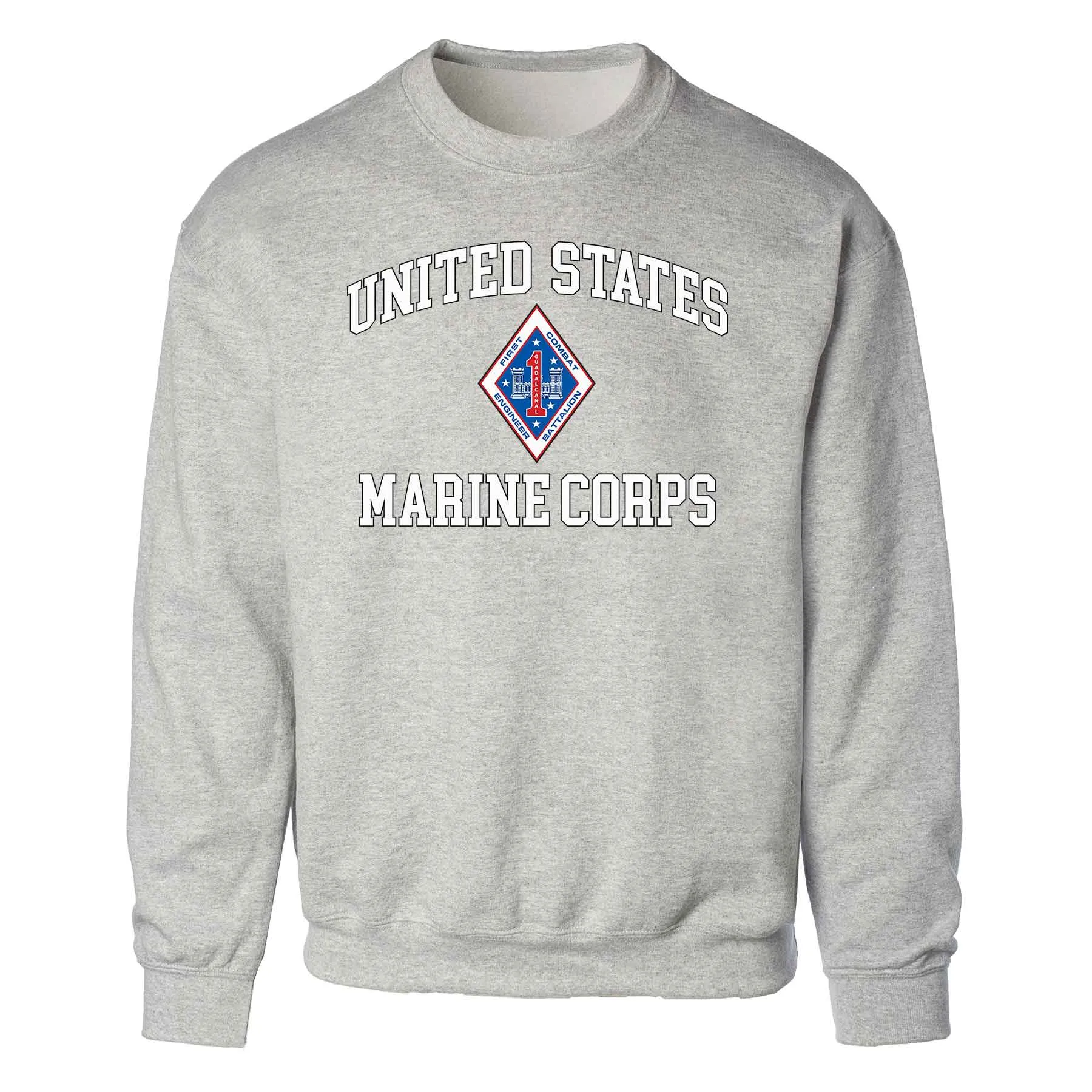 1st Combat Engineer Battalion USMC Sweatshirt