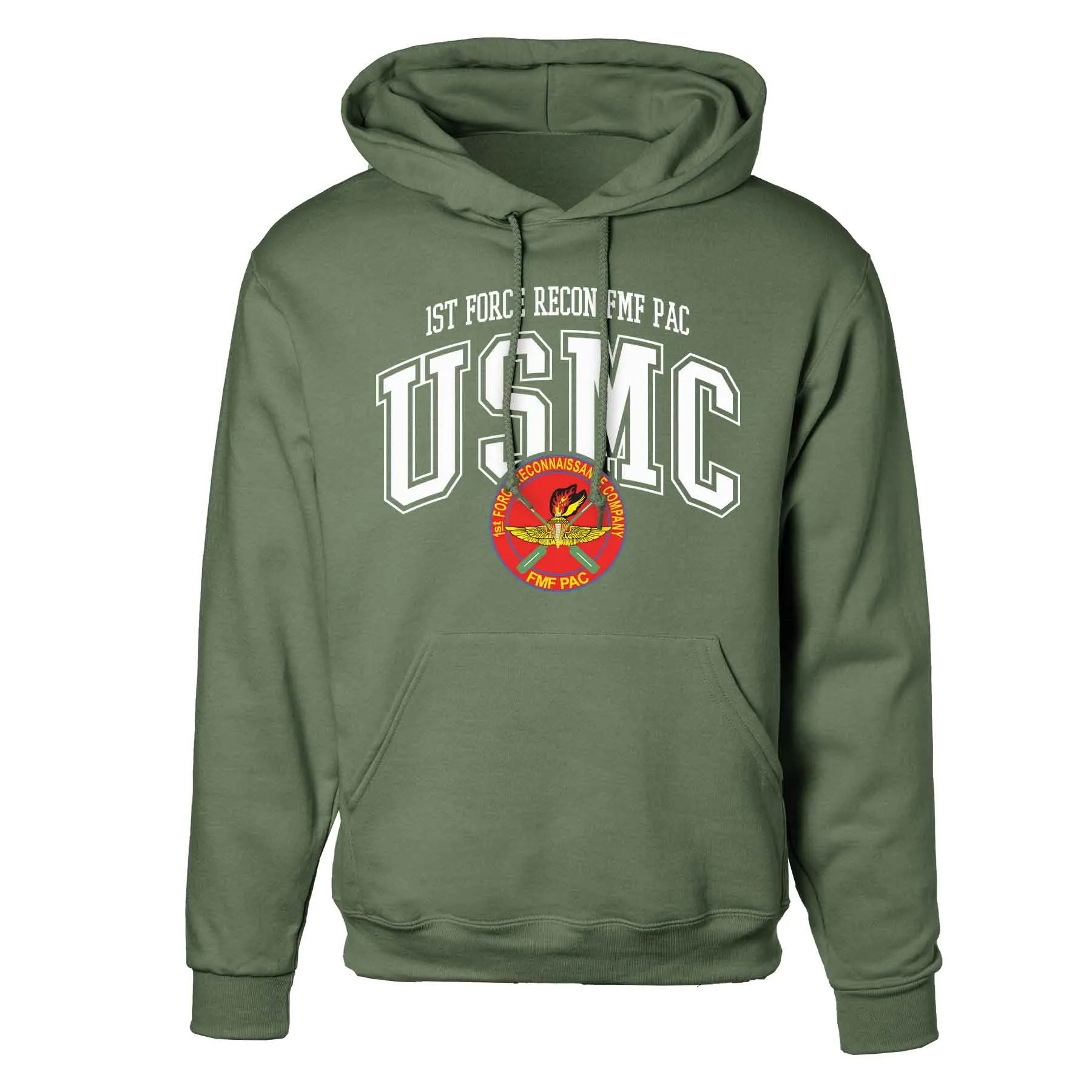 1st Force Recon FMF PAC Arched Hoodie