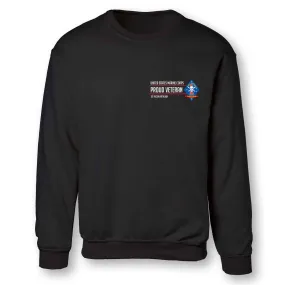 1st Recon Battalion Proud Veteran Sweatshirt