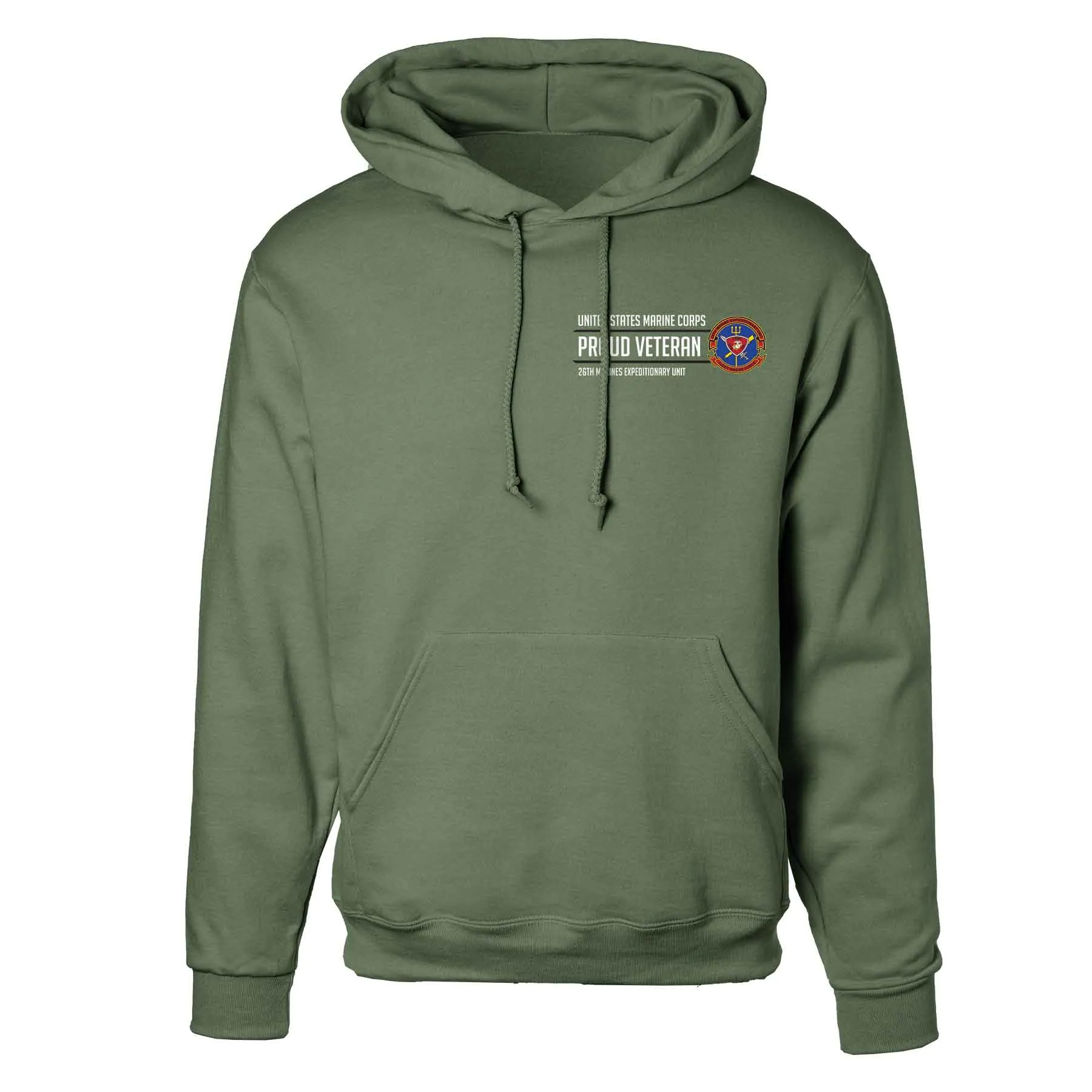 26th Marines Expeditionary Proud Veteran Hoodie