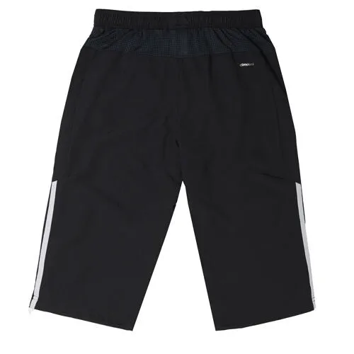 Adidas ClimaCool Kids Black 3/4 Woven Pants - UK 4/5Y