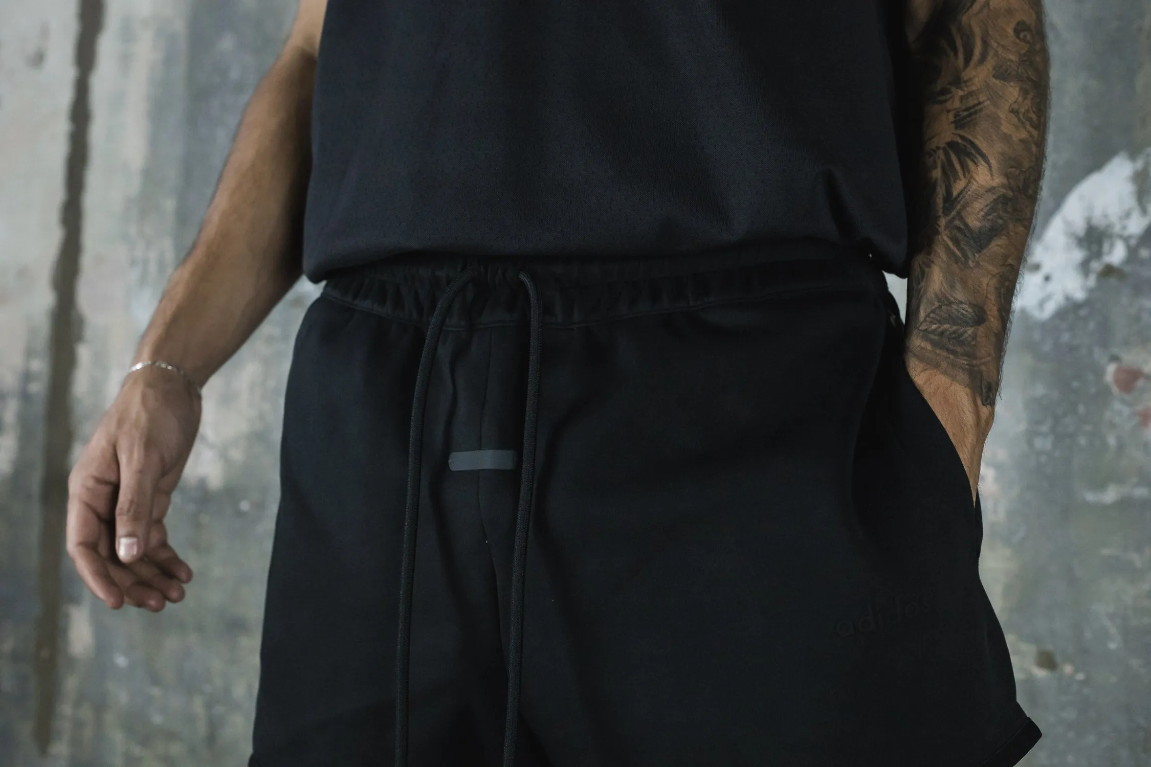 adidas Fear of God Athletics Suede Fleece Shorts