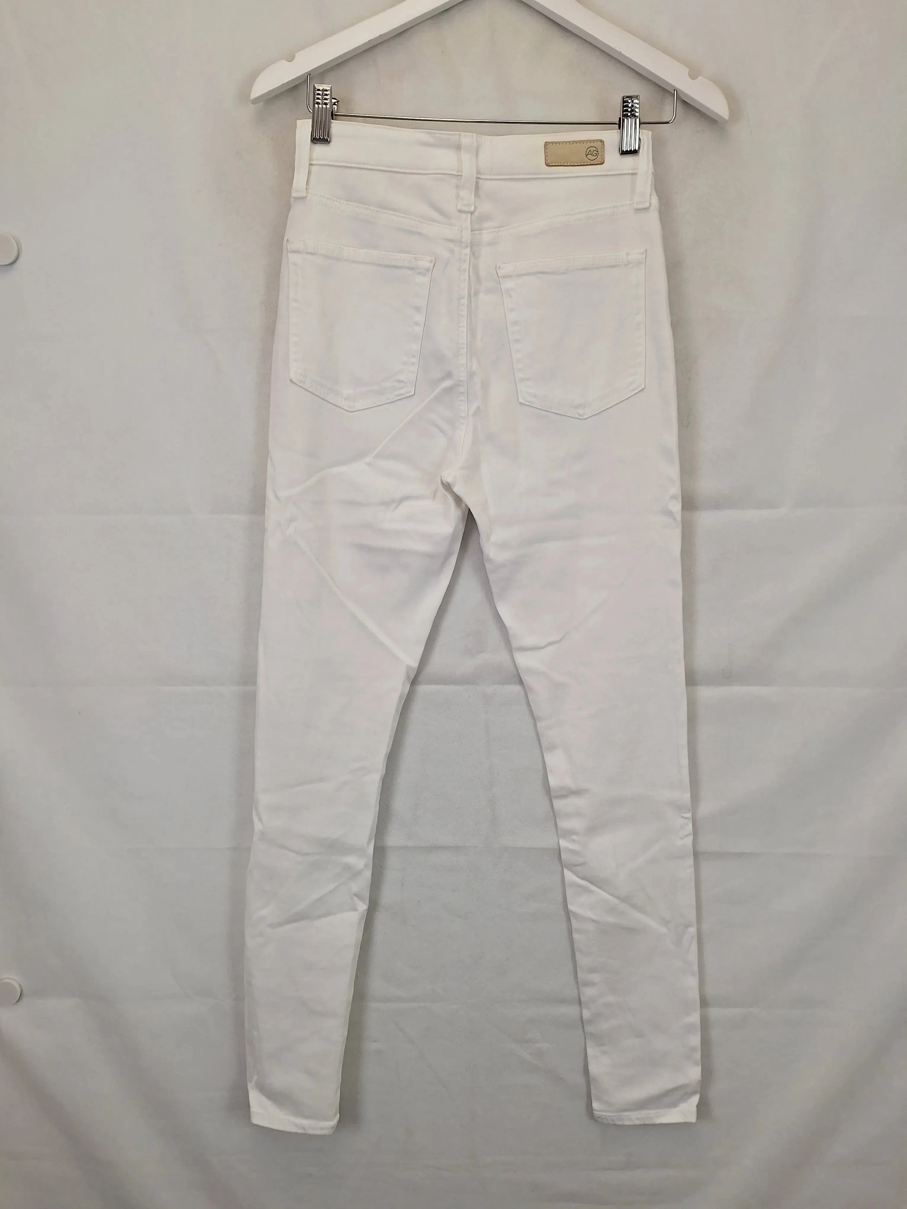 AG Jeans Vanilla Super High Rise Skinny Jeans Size S