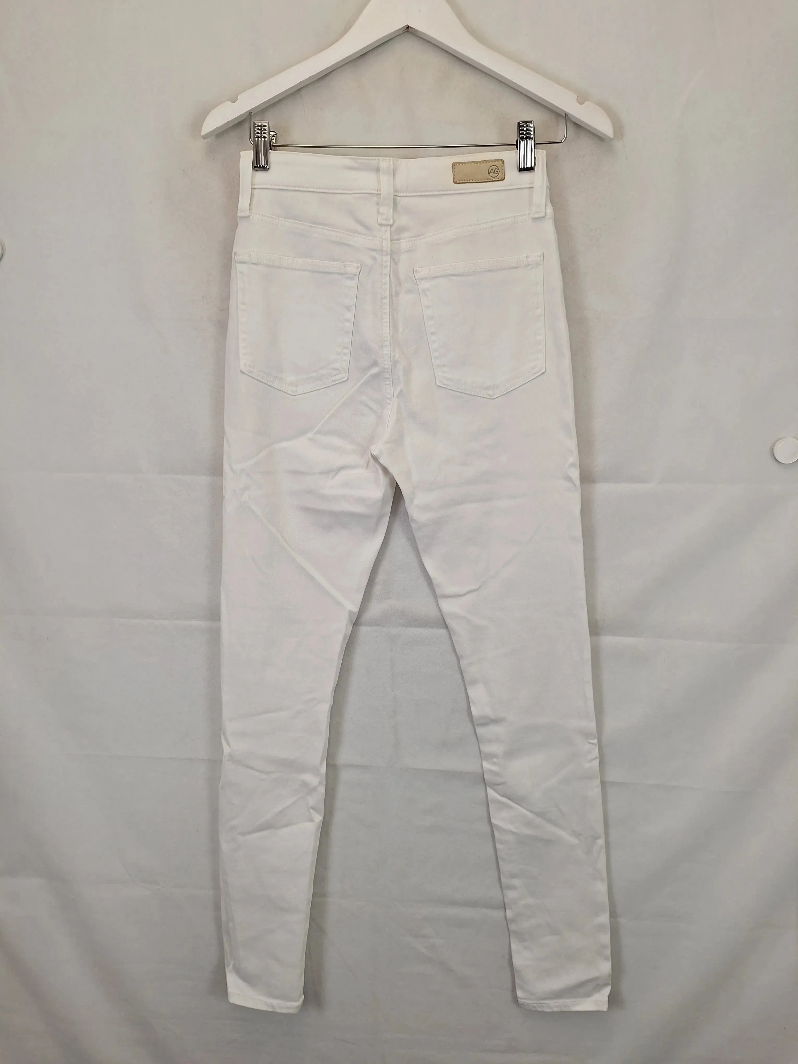 AG Jeans Vanilla Super High Rise Skinny Jeans Size S