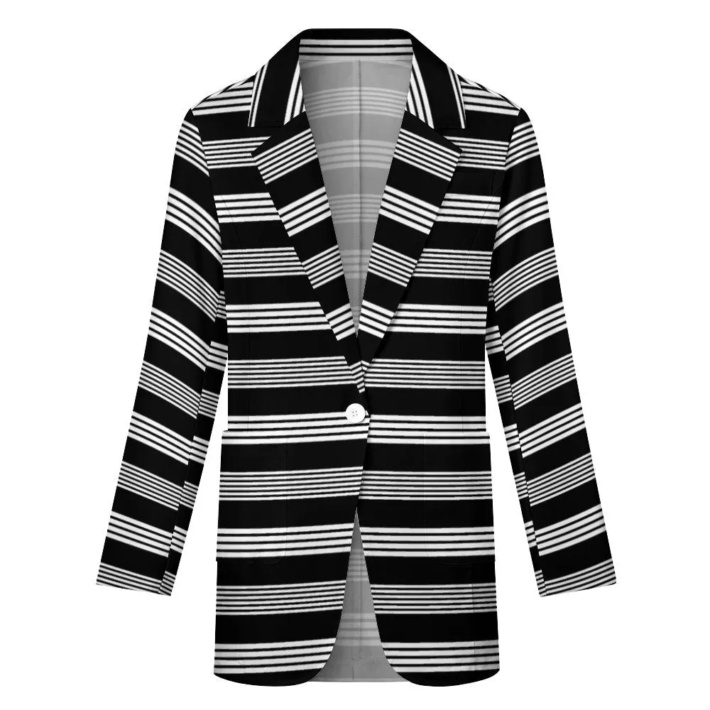 All Over Print Women&#039;s Blazer Women's casual suit