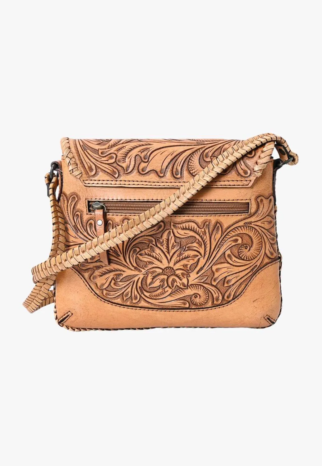 American Darling Tooled Leather Bag