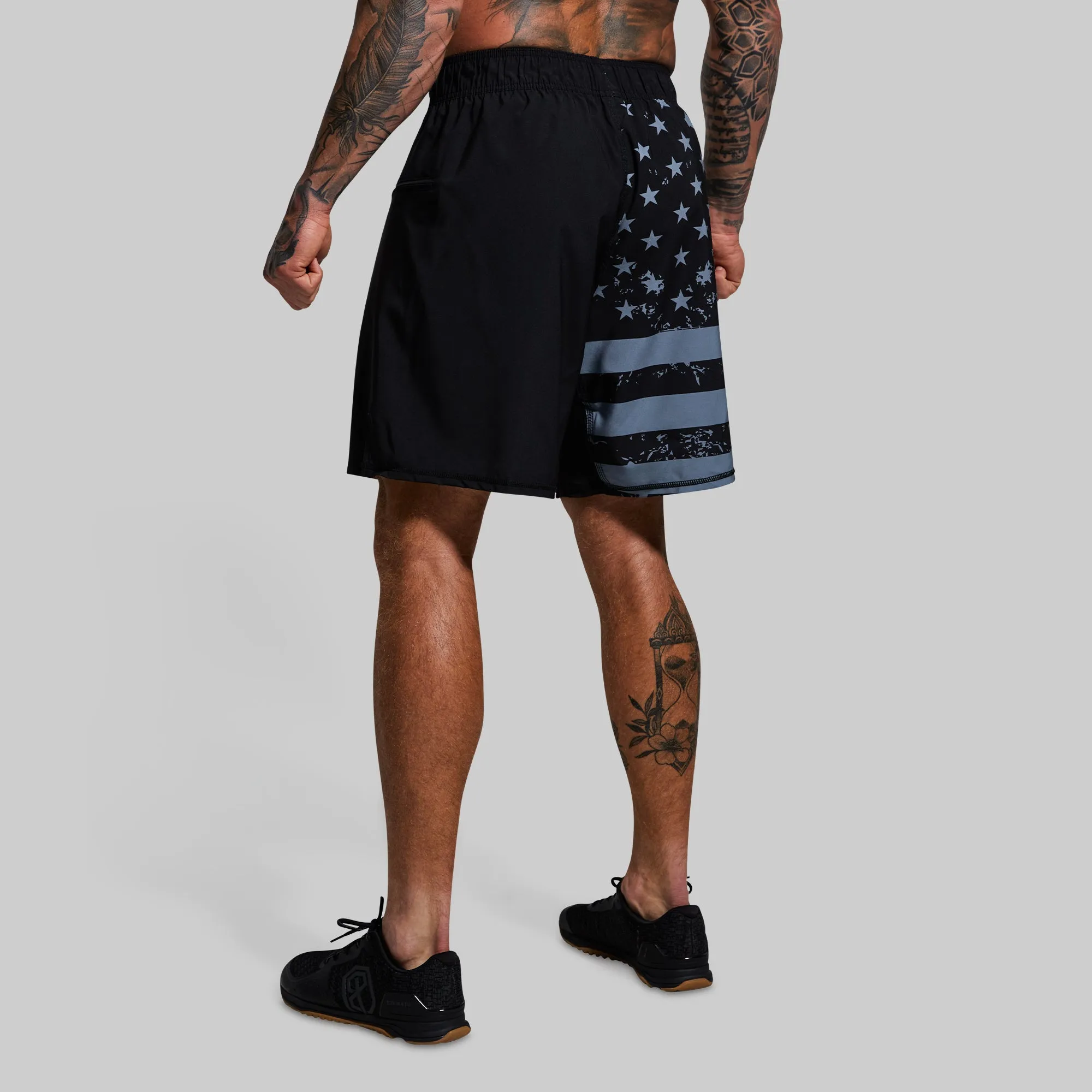 American Defender Short Velcro 3.0 (Undefeated Gunmetal)