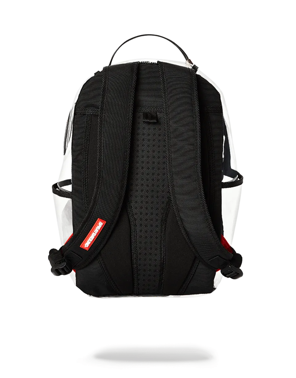 ANGLED 20/20 VISION SHARK CLEAR BACKPACK