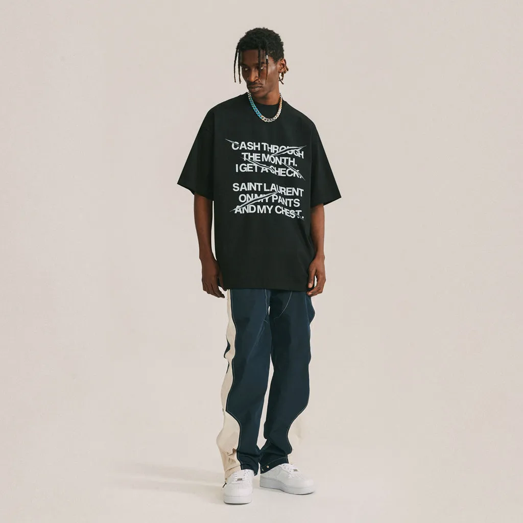 ANTIDOTE Slogan Text Print Tee