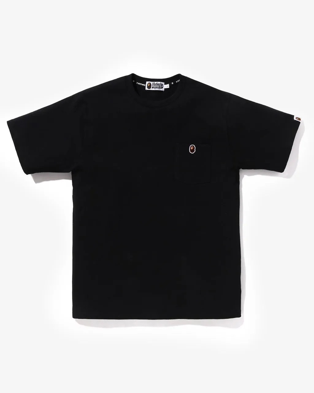 Ape Head One Point Pocket Tee Black