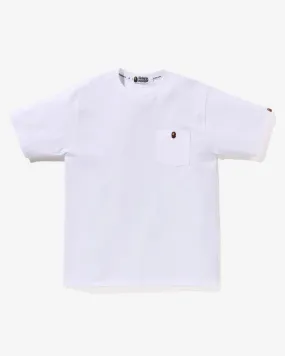 Ape Head One Point Pocket Tee White