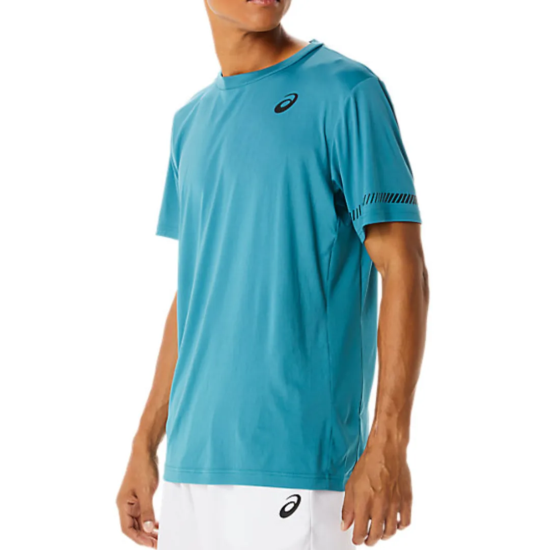 Asics Court Men Short Sleeve Tee - Misty Pine