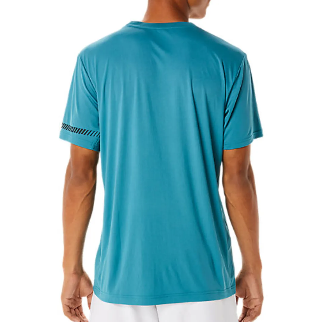 Asics Court Men Short Sleeve Tee - Misty Pine