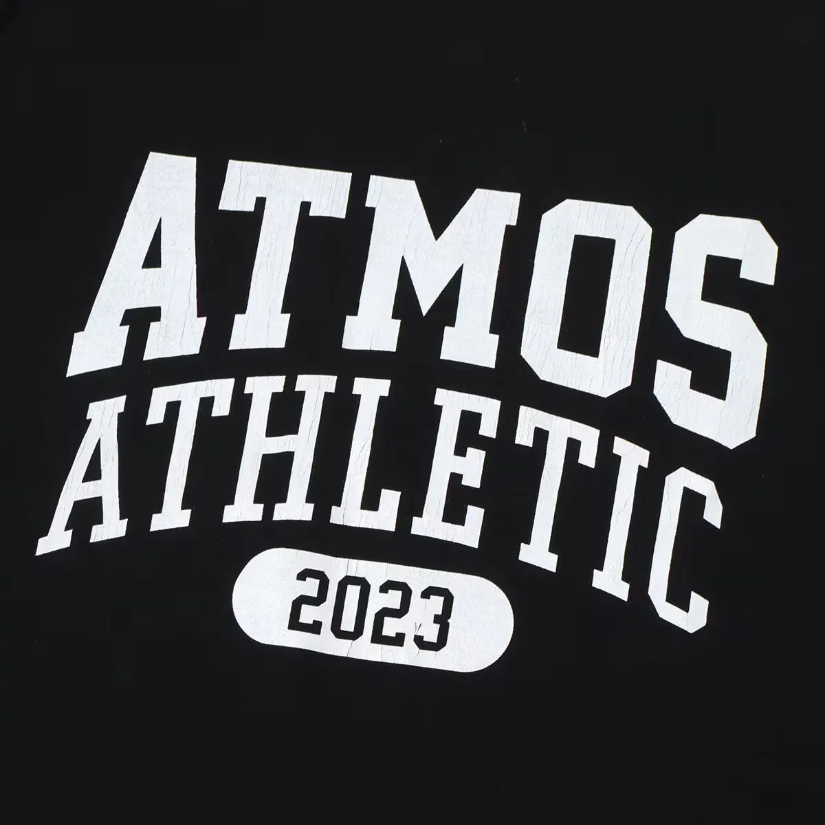 ATMOS VINTAGE COLLEGE LOGO T SHIRTS