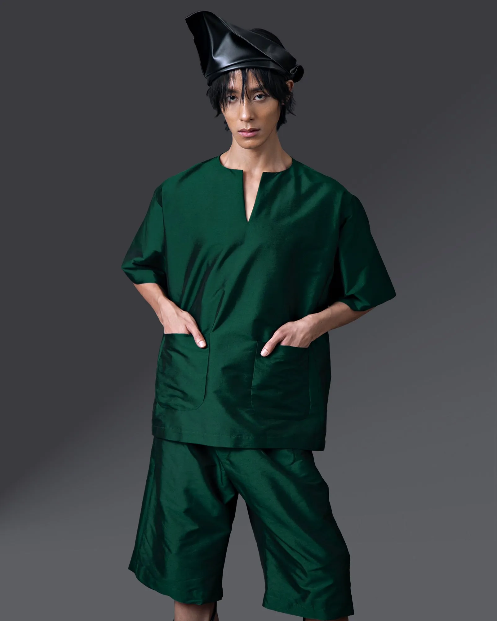 Baju Melayu Pendek (Emerald)