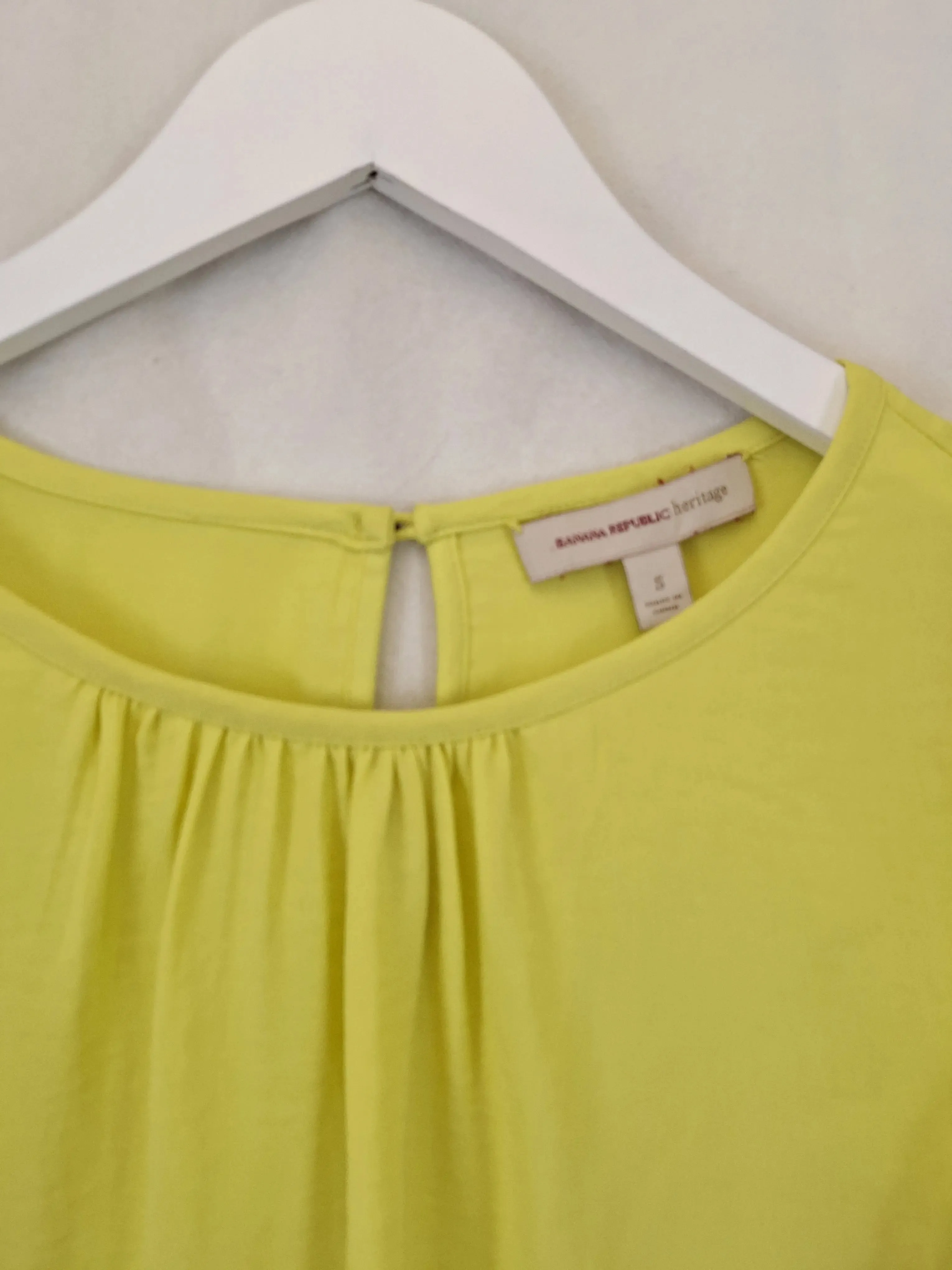 Banana Republic Limoncello Relaxed Blouse Size S