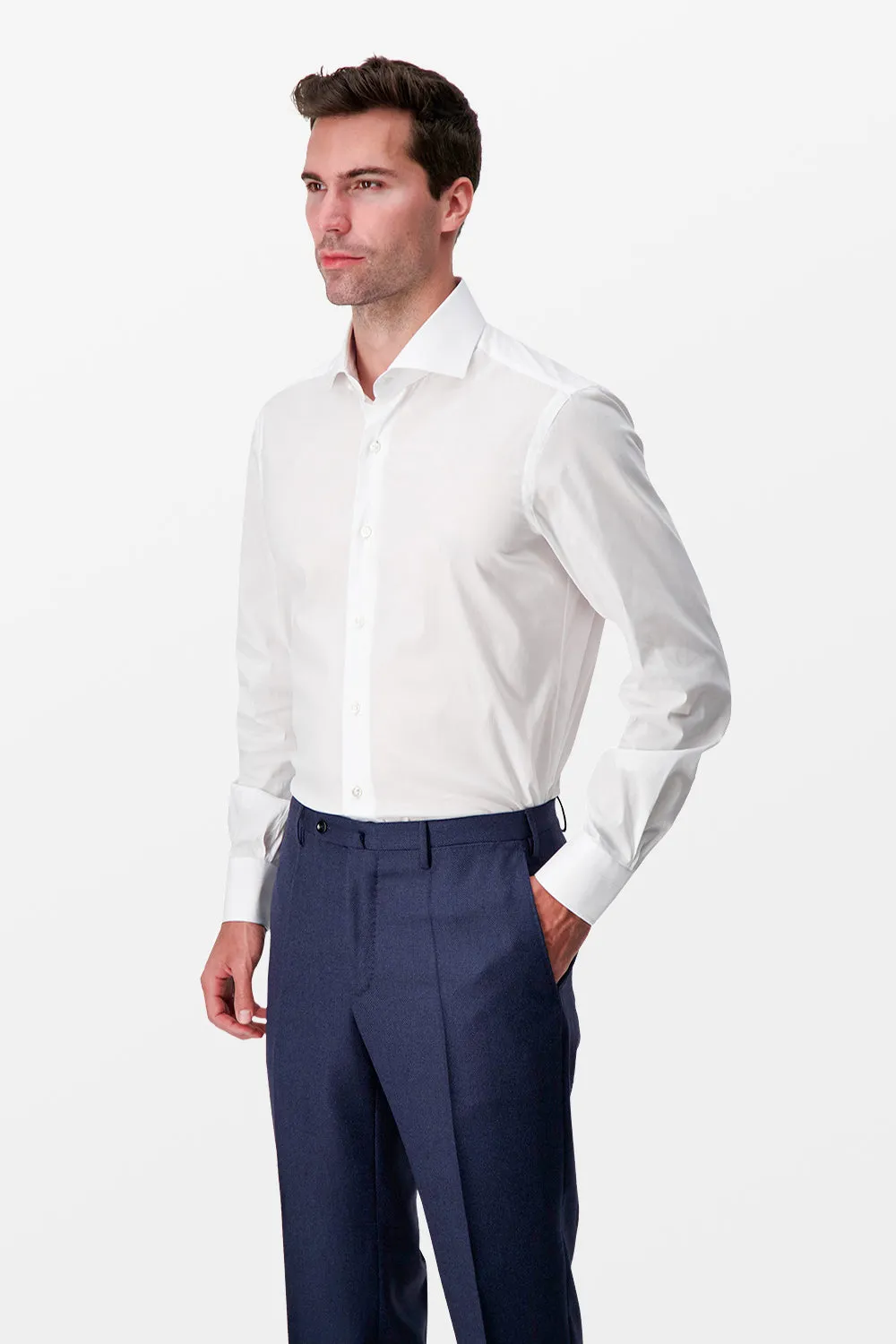 Barba Napoli White Classic Shirt