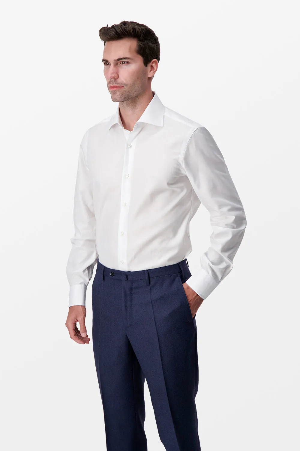 Barba Napoli White Journey Classic Shirt