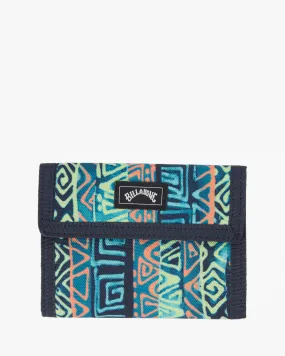 Billabong Tribong Lite Tri-Fold Wallet - Aqua