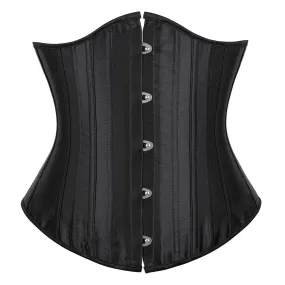 Black Corset For Men, Women, and Crossdressers