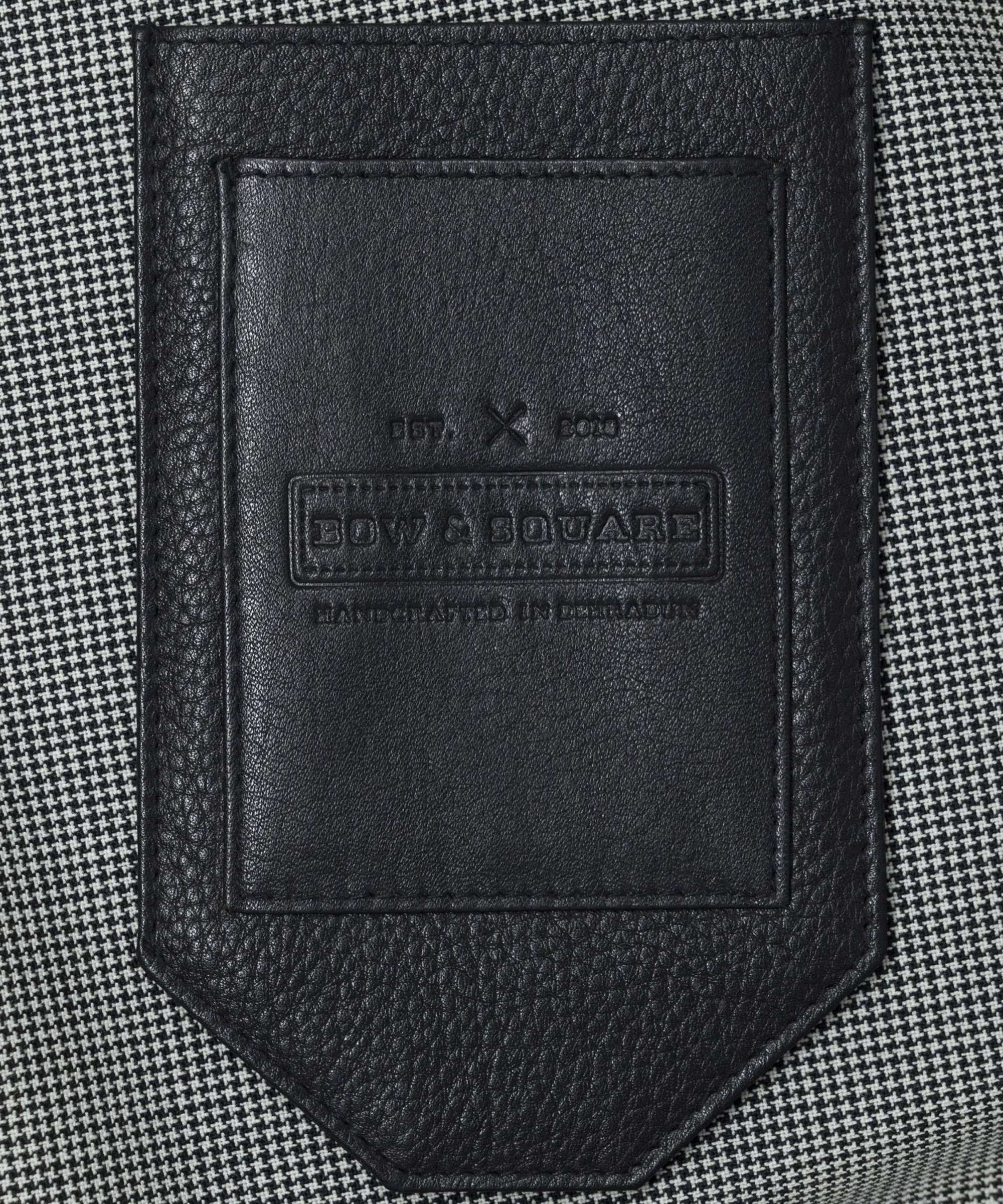 Black Pocket Square Holder