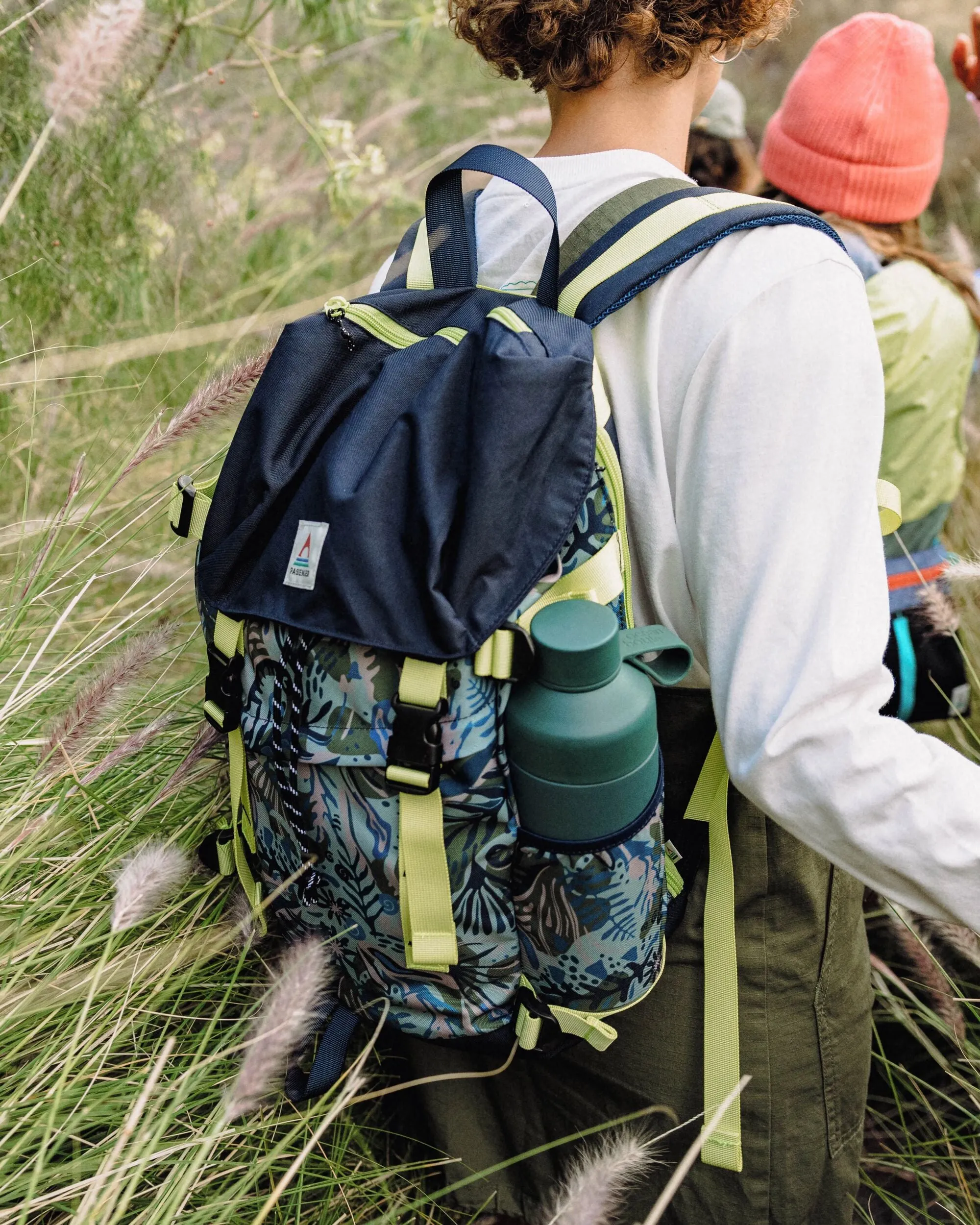 Boondocker Recycled 26L Backpack - Abstract Seaweed Pistachio