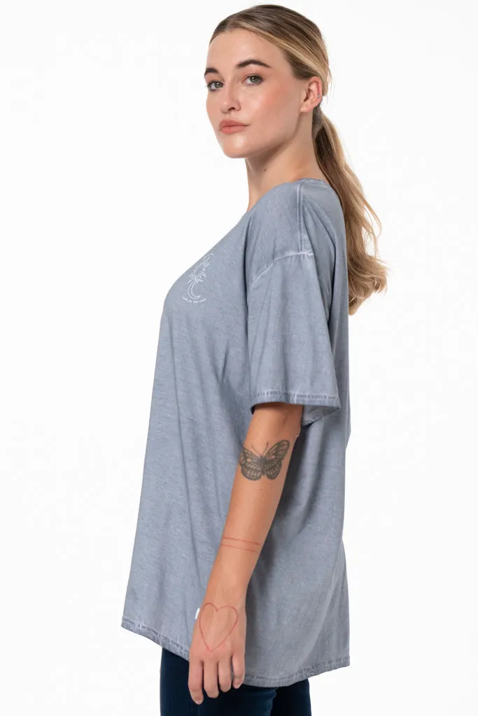 Boyfriend Statement T-Shirt _ 137388 _ Grey