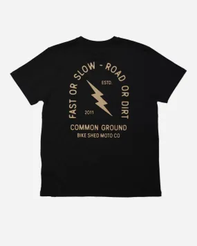 BSMC Common Ground T-Shirt - Black/Gold