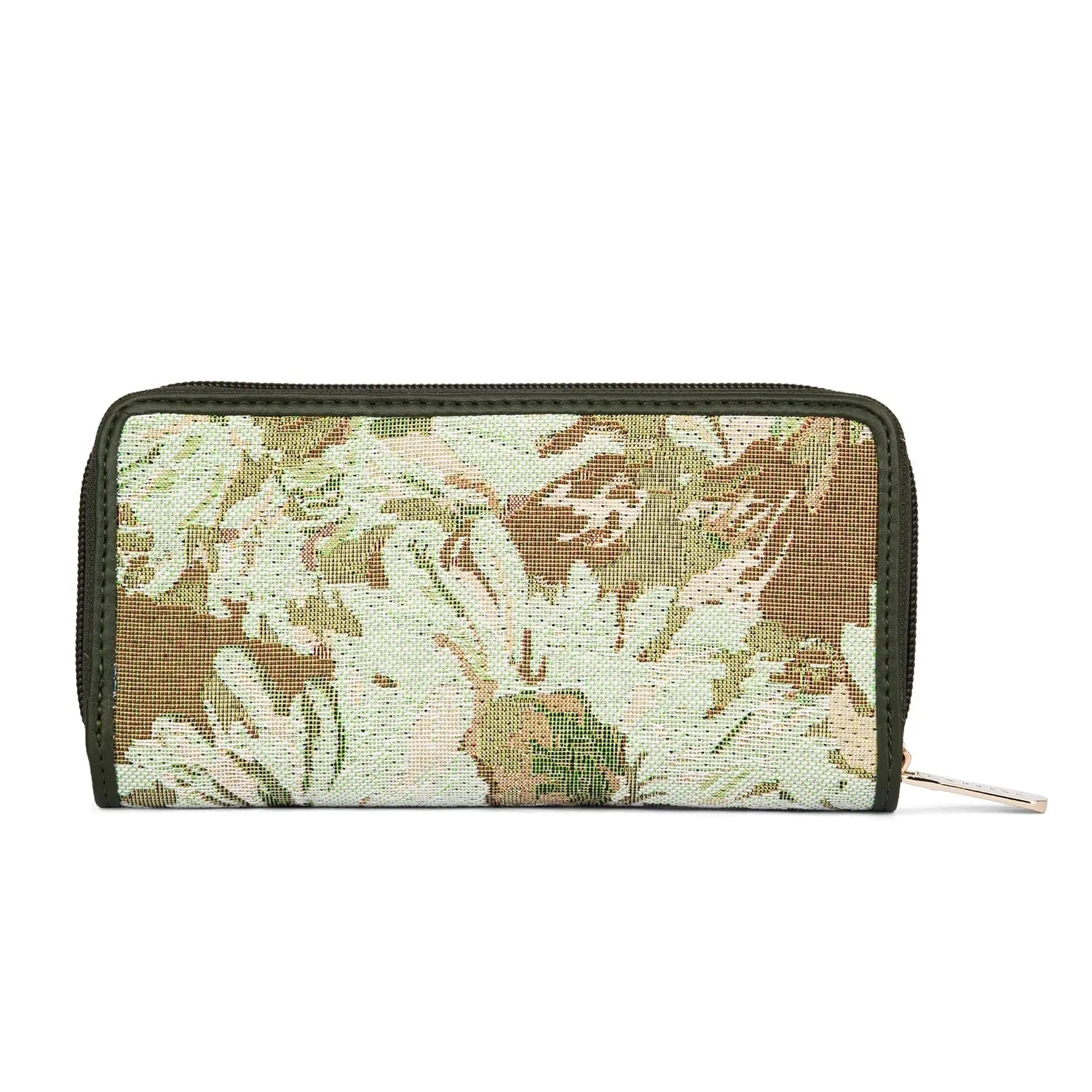 Caprese Brandi Zip Around Wallet Medium Green