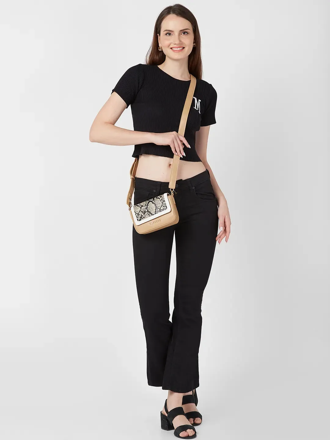 Caprese Ellis Sling Small Black