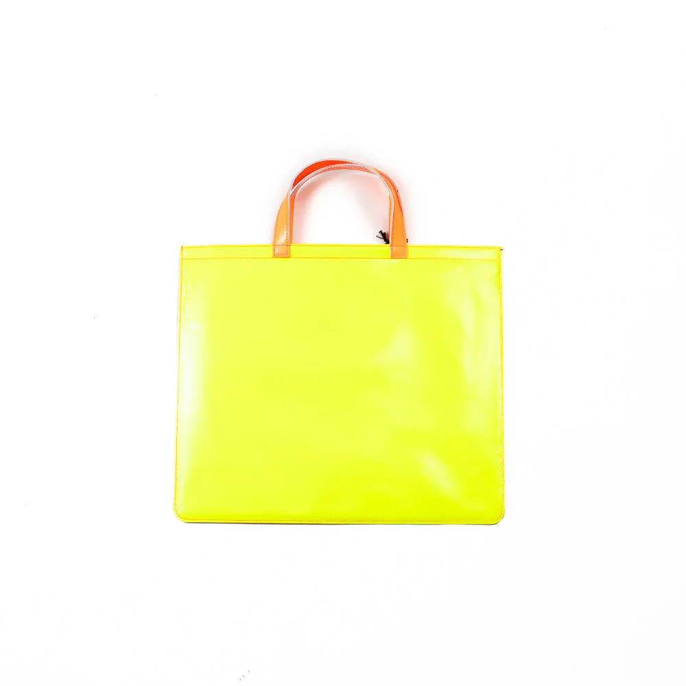 CDG Super Fluo Tote Bag (Pink/Yellow)