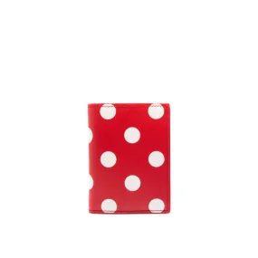 COMME des GARÇONS WALLETS Polka Dots Printed Wallet - Red