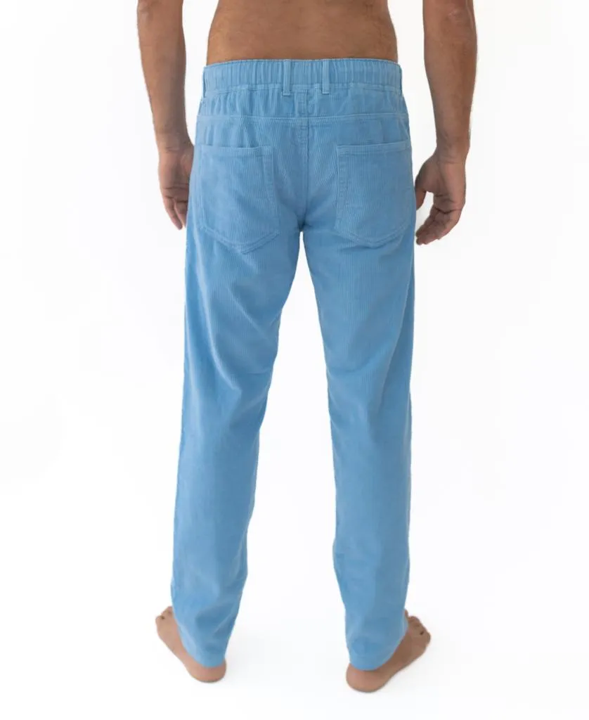 Cord Jogger Pant | Azure Blue