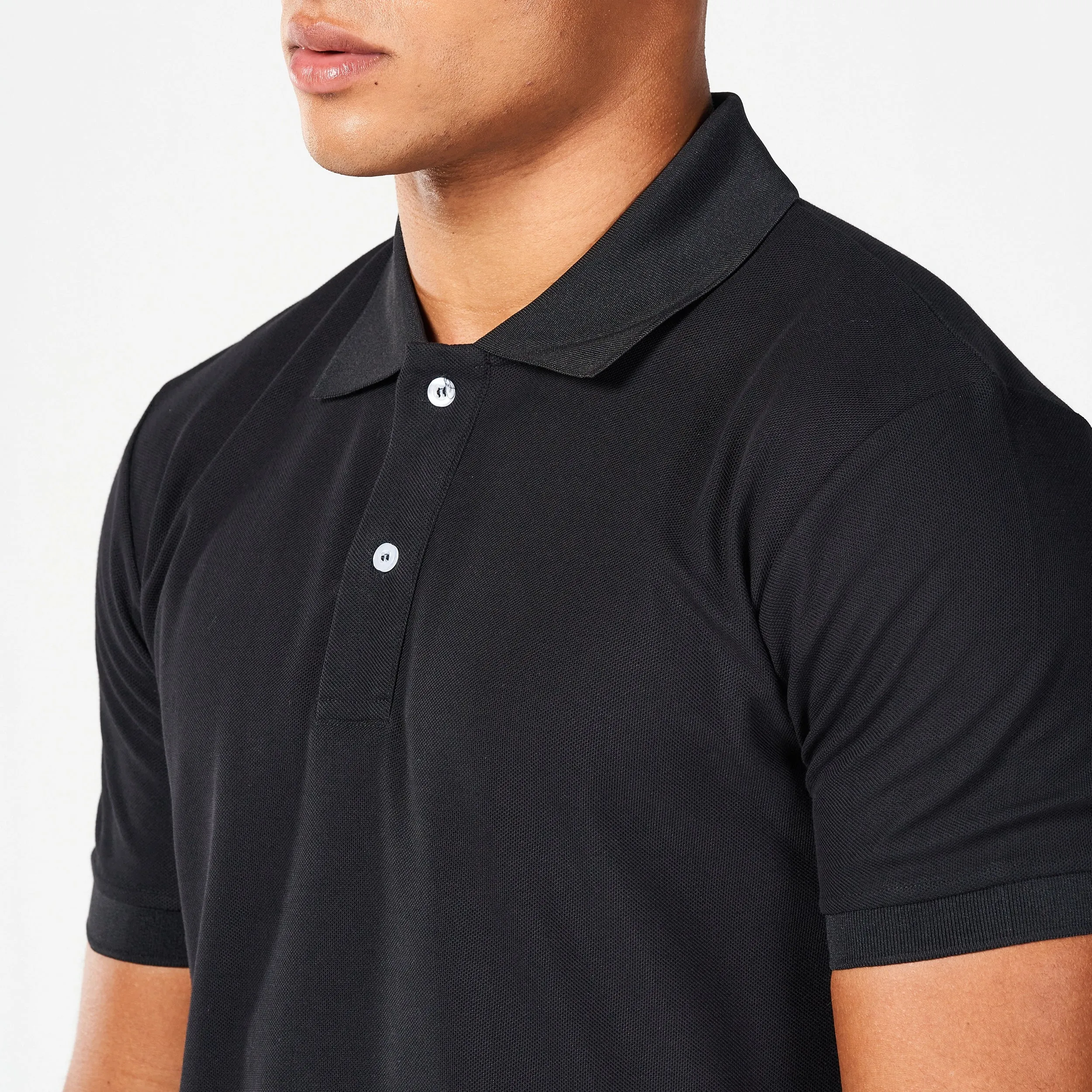 Core Over Achiever Polo - Black