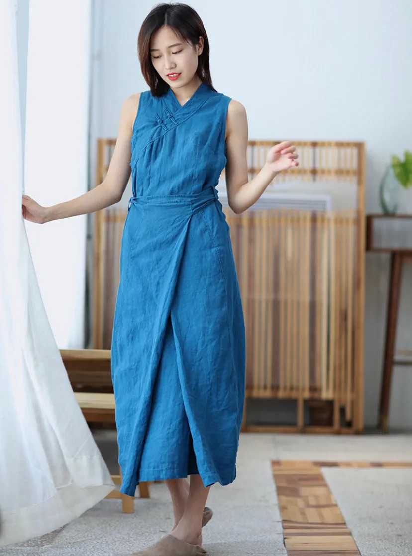 Dazhuo Tibetan Dress in Blue