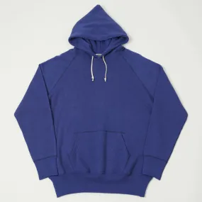 Denime Lot. 262 4-Needle Hooded Sweatshirt - Blue