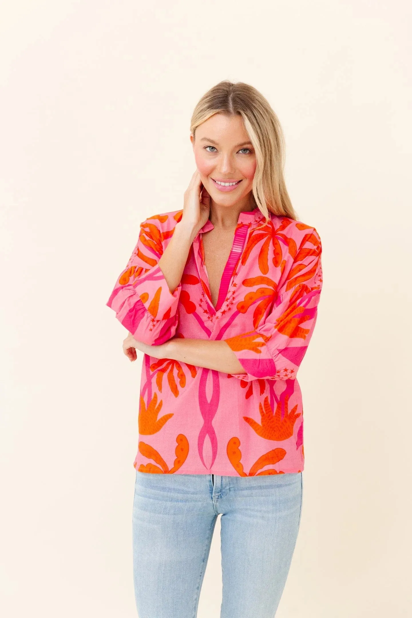 Drew Blouse - King Street Palm