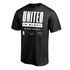 Fanatics United In Black Playoff Tee