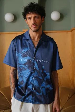 Fear Of Snakes Satin Shirt