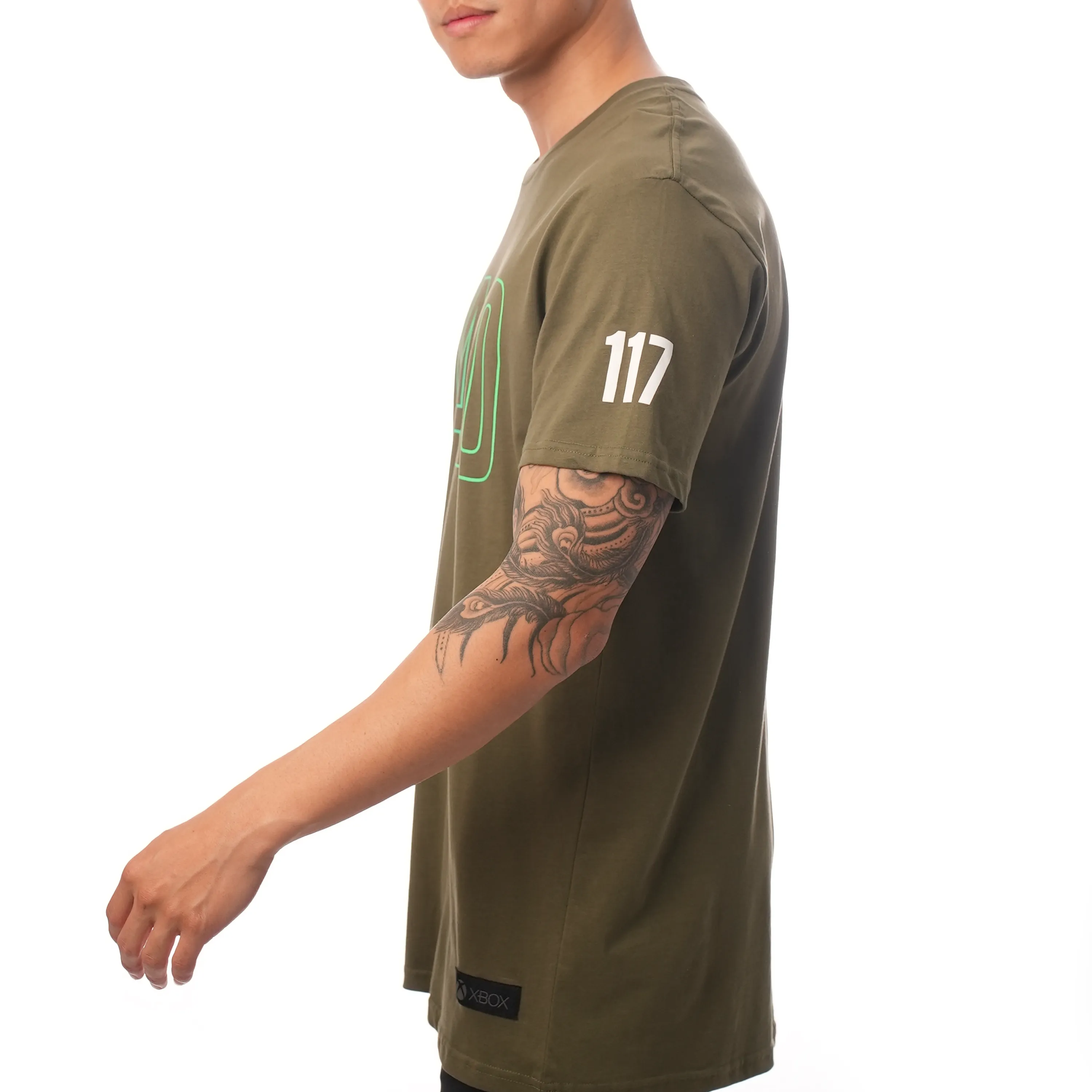 Halo One One Seven Olive Tee