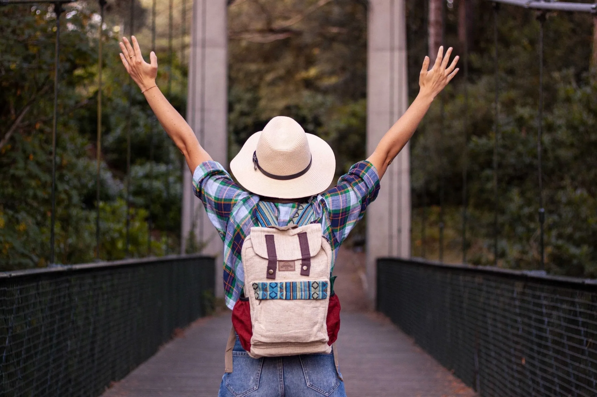 Handmade Hemp Rucksack - BPN4