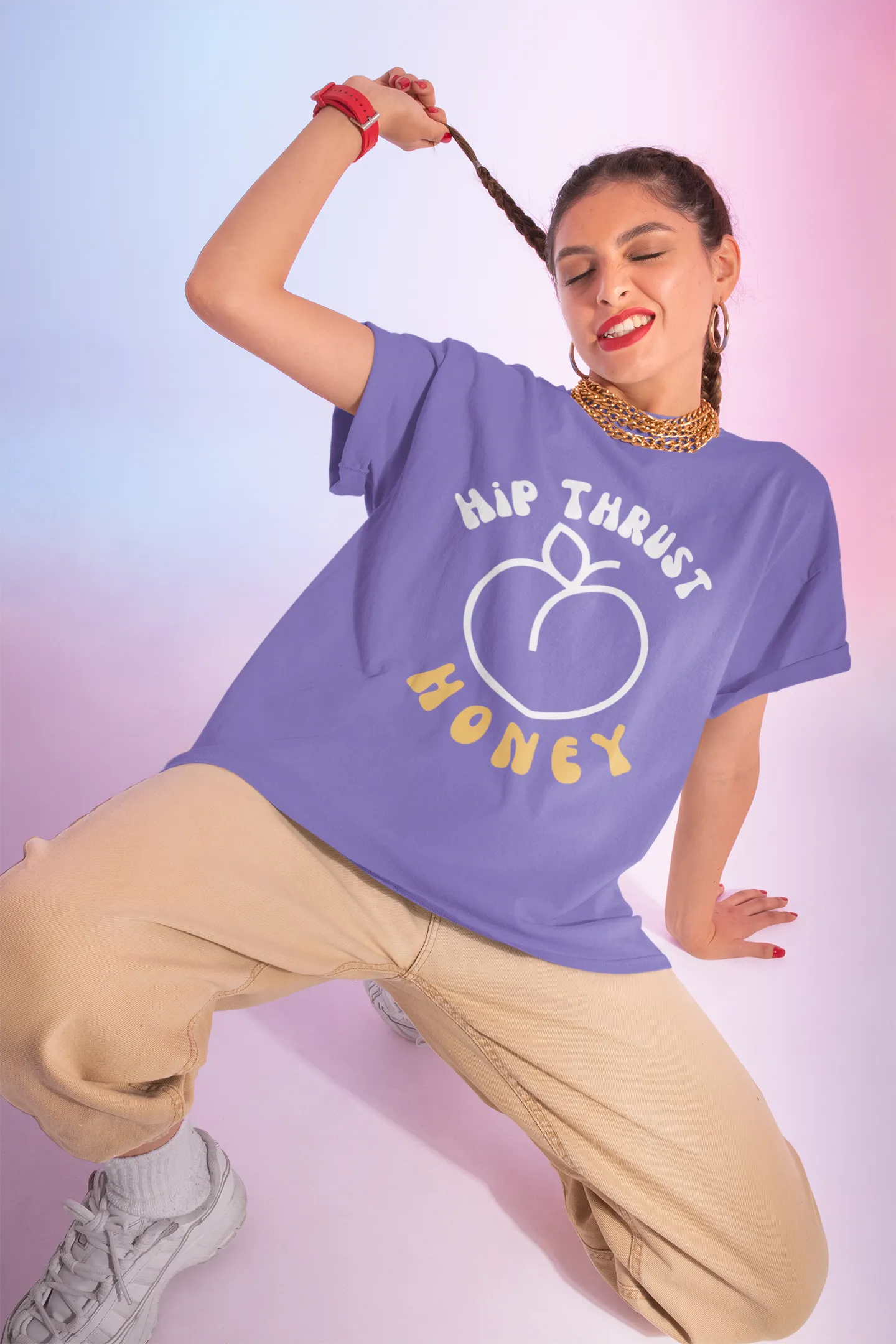 Hip Thrust Honey Oversized T-shirt