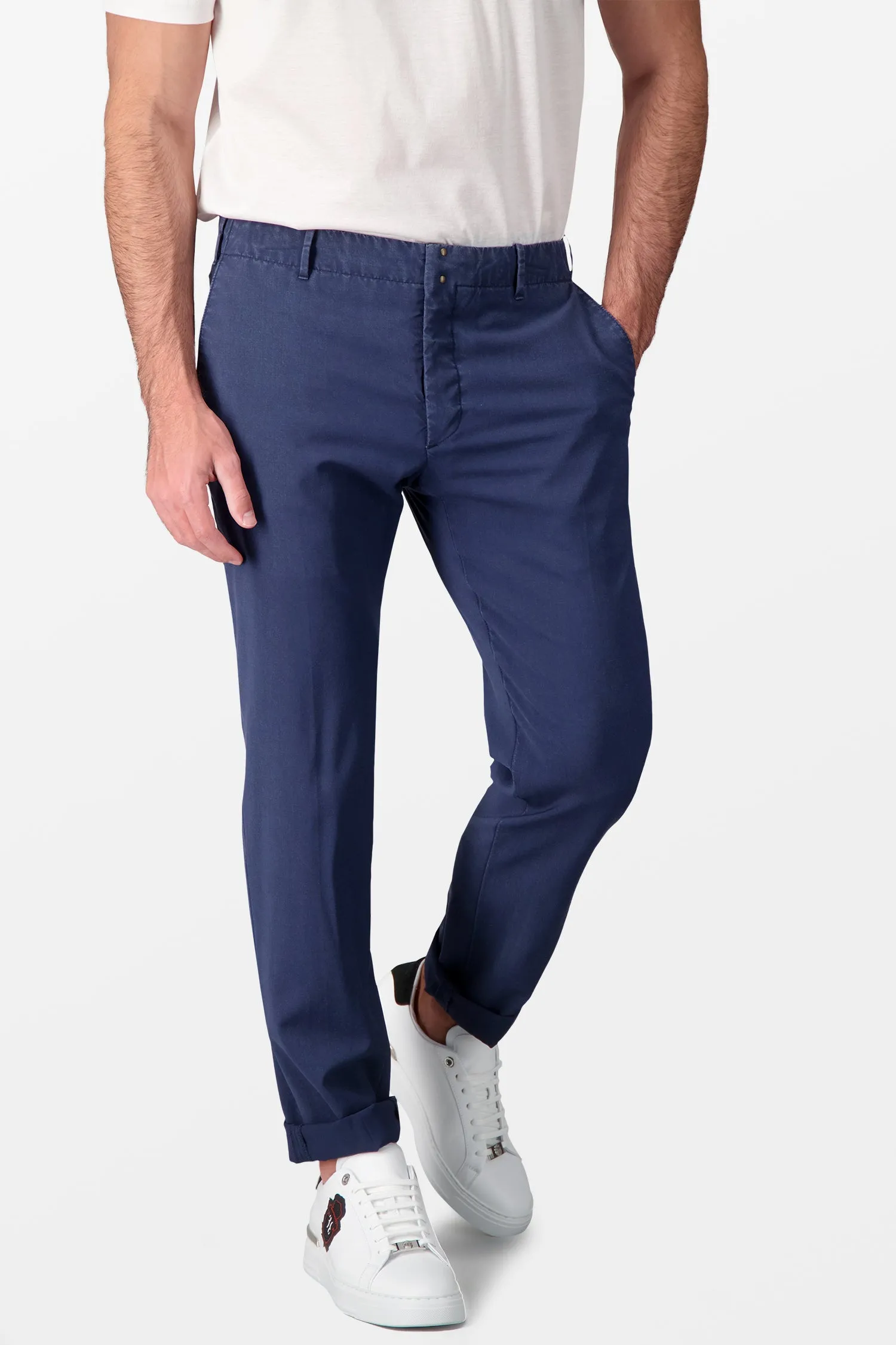 Incotex Blue Classic Trousers