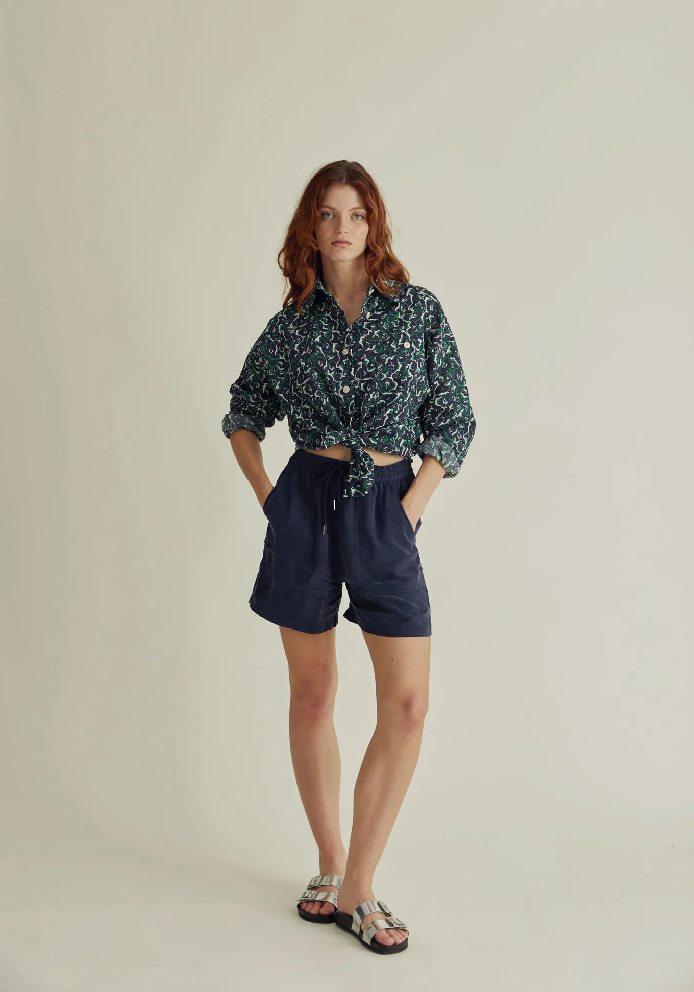 LAELA Organic Cotton Short - Dark Navy