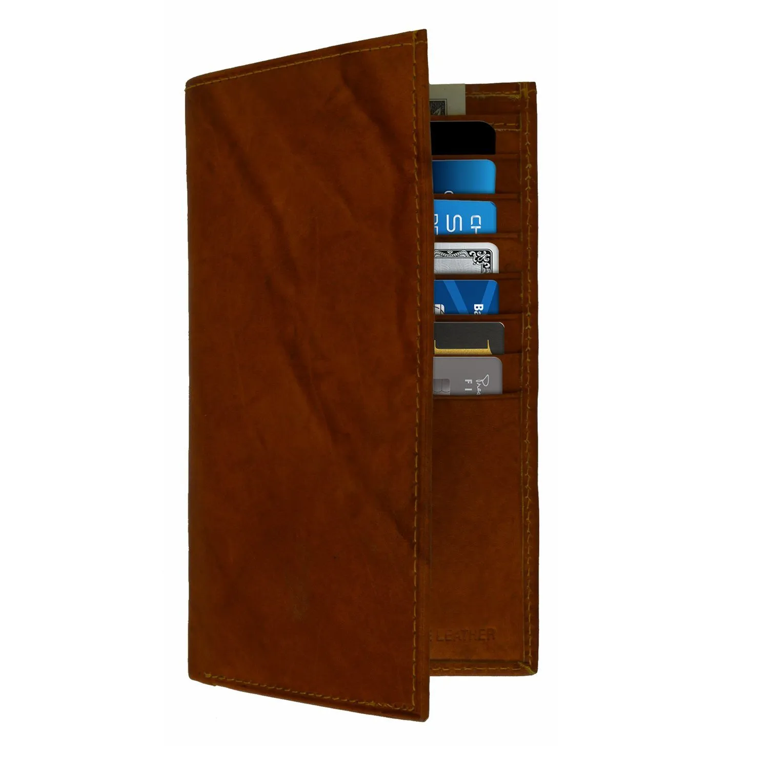 Leather Thin Card Holder Wallet